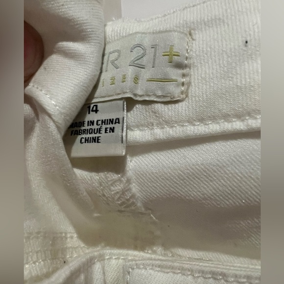 Forever 21 white jeans - Picture 4 of 4